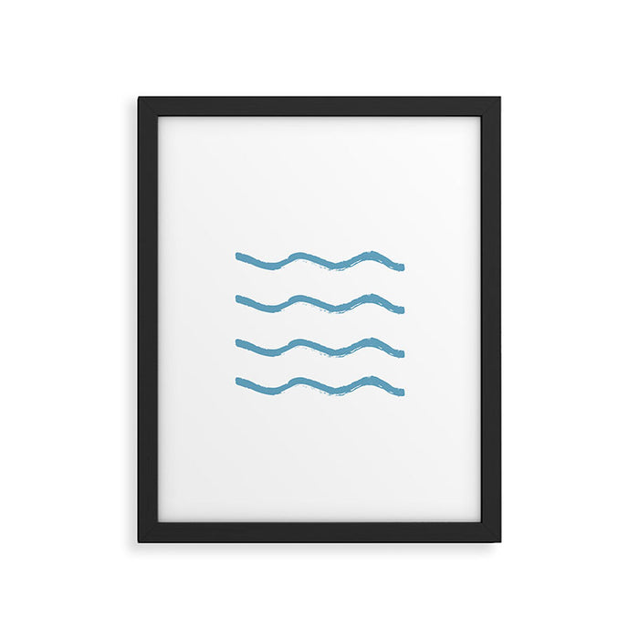 Summer Waves Framed Art Print Gallery Image 1
