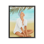 Summertime II Framed Canvas Print Gallery Image 6