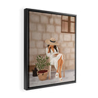 Sunday Morning Framed Canvas Print Gallery Image 2