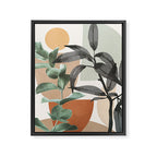 Sunset Flora 01 Framed Canvas Print Gallery Image 6