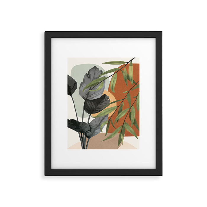 Sunset Flora 02 Framed Art Print Gallery Image 1