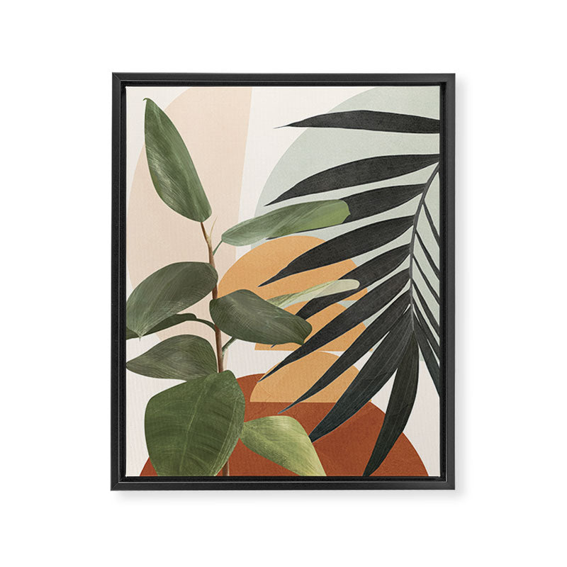 Sunset Flora 03 Framed Canvas Print Gallery Image 6