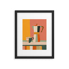 Sunset Moka Framed Art Print Gallery Image 5