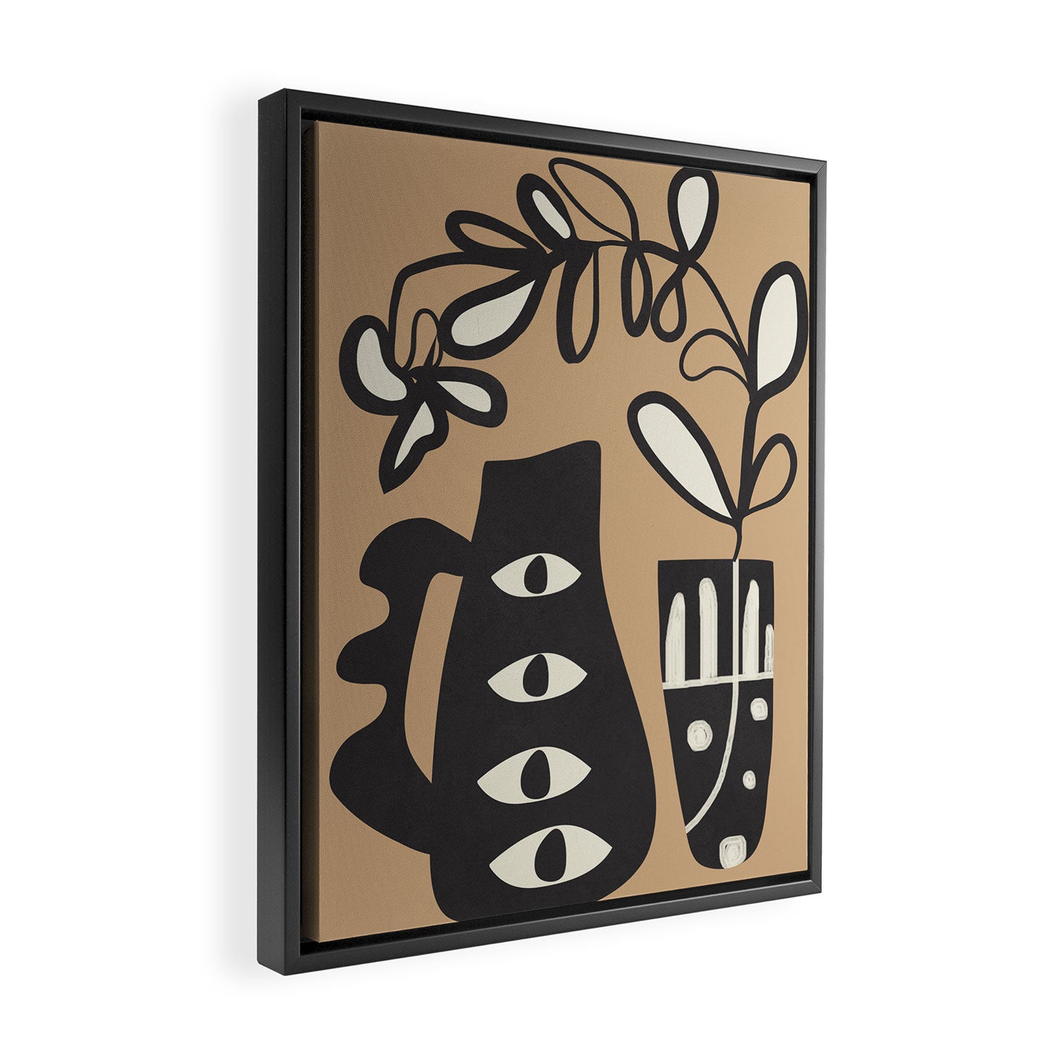Surreal Flora 1 Framed Canvas Print Gallery Image 2