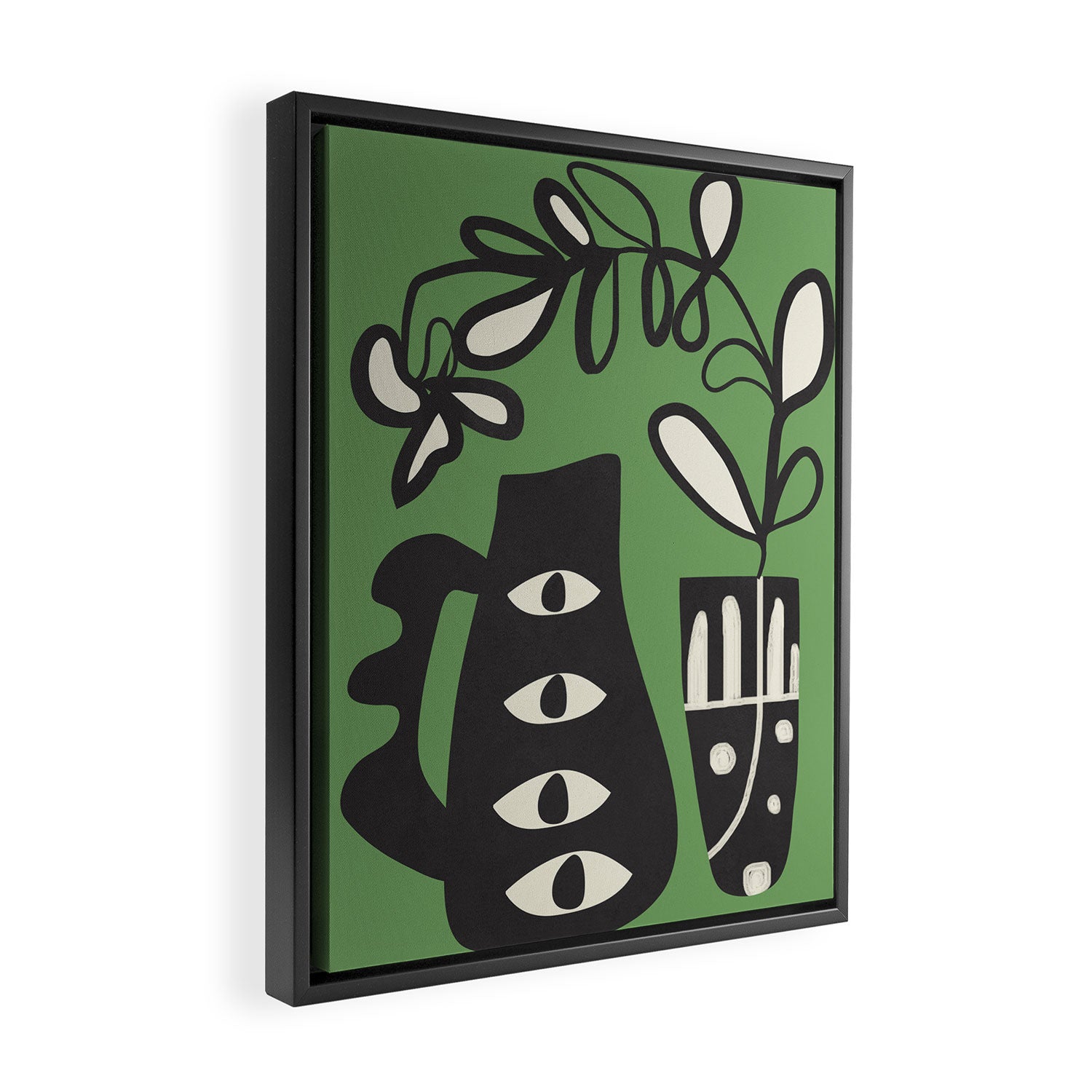 Surreal Flora 3 Framed Canvas Print Gallery Image 2