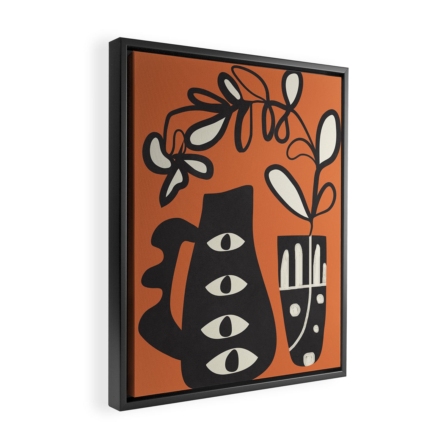 Surreal Flora 5 Framed Canvas Print Gallery Image 2