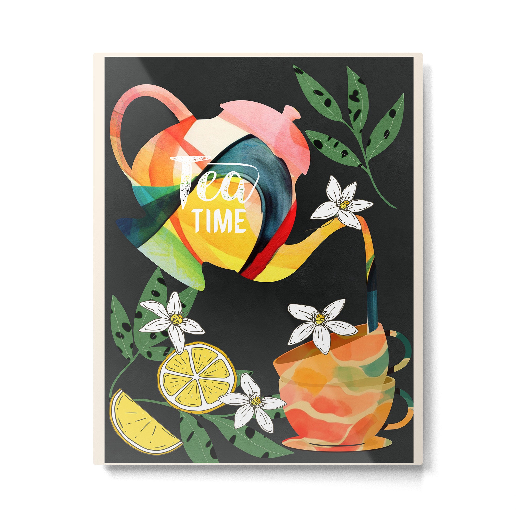 Tea Time 1 Metal Print Gallery Image 4