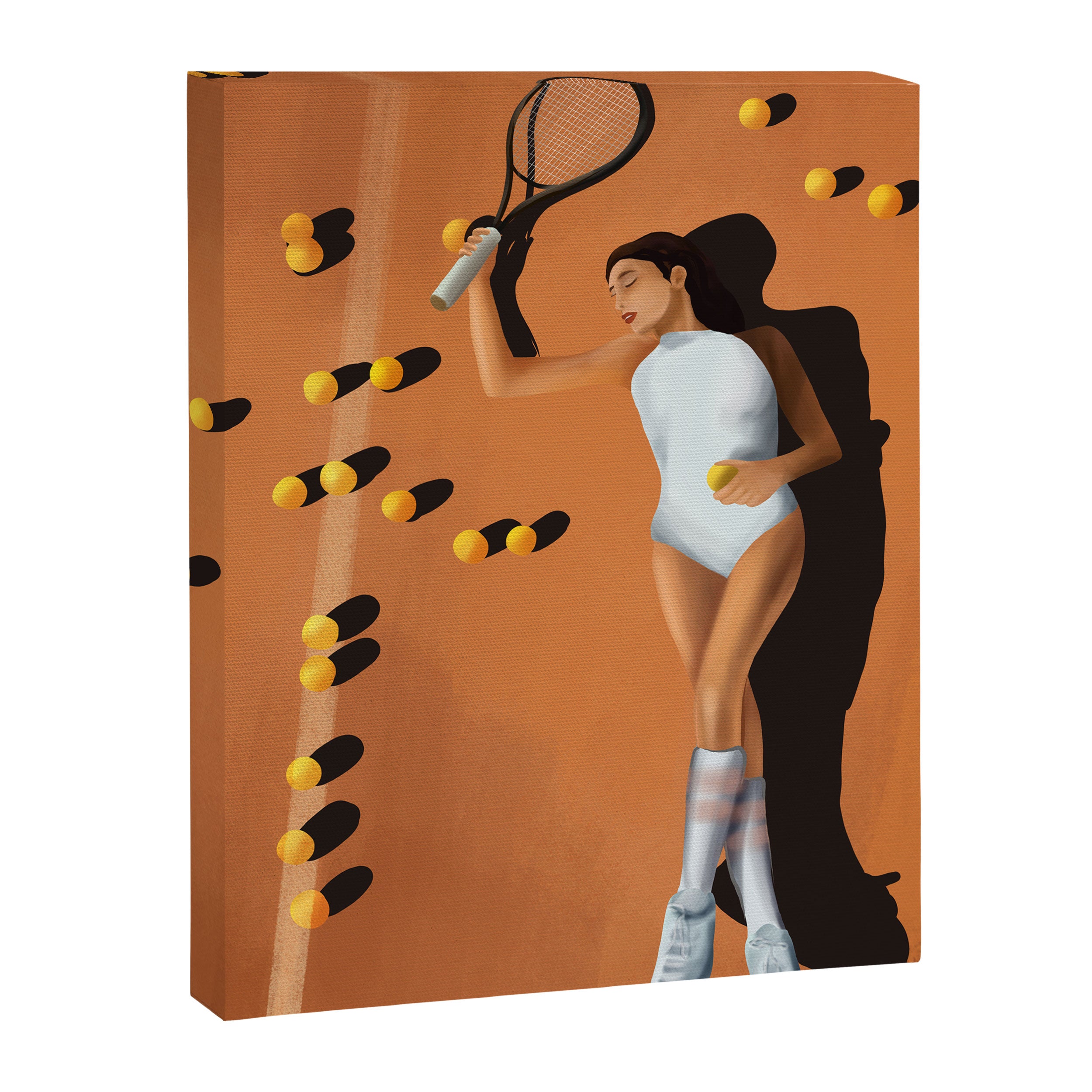 Tennis Reverie Canvas Print Gallery Image 6