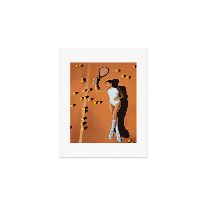 Tennis Reverie Art Print Gallery Image 1