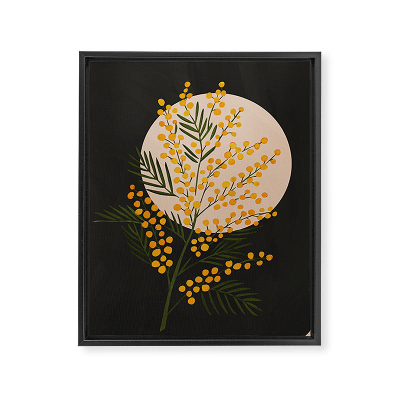 The Mimosa 1 Framed Canvas Print Gallery Image 6