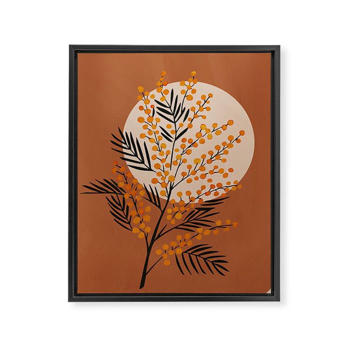 The Mimosa 2 Framed Canvas Print Gallery Image 1