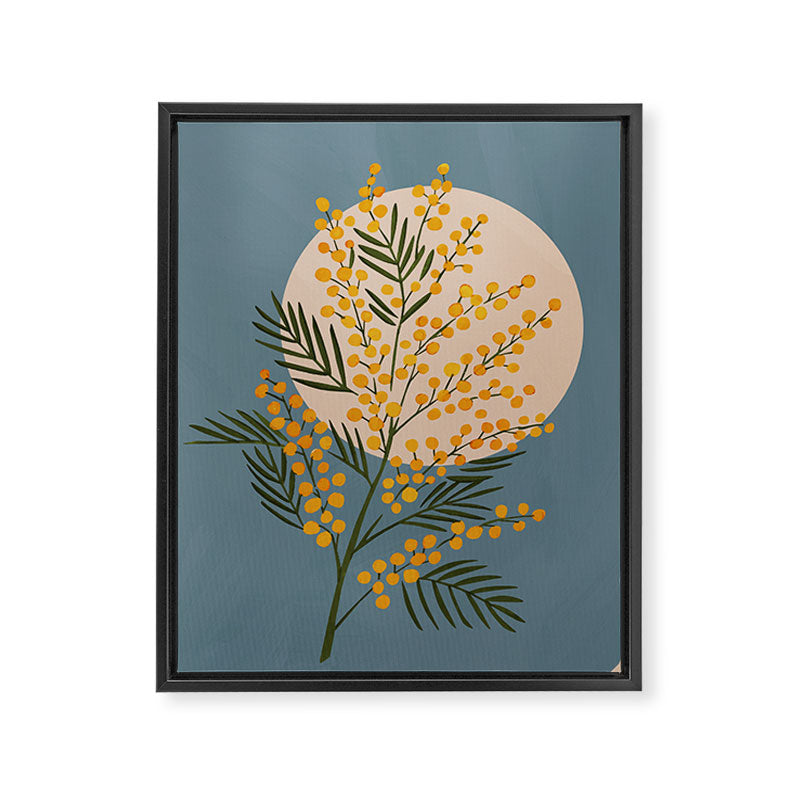 The Mimosa 3 Framed Canvas Print Gallery Image 6