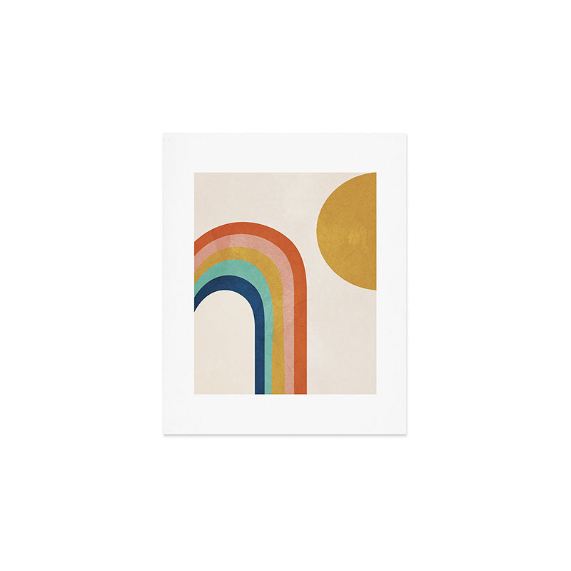 The Sun and a Rainbow Art Print Gallery Image 1