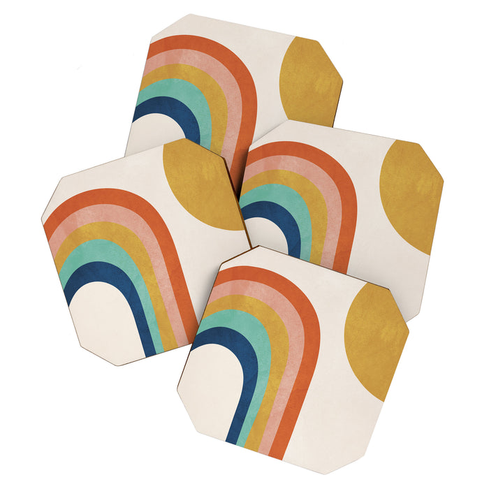 The Sun and a Rainbow Coaster Gallery Image 1