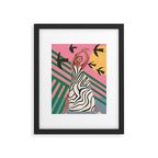 The Zebra Ate the Sun Framed Art Print Gallery Image 5