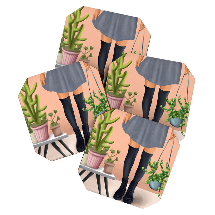 There is a house built out of stone Coaster Gallery Image 1