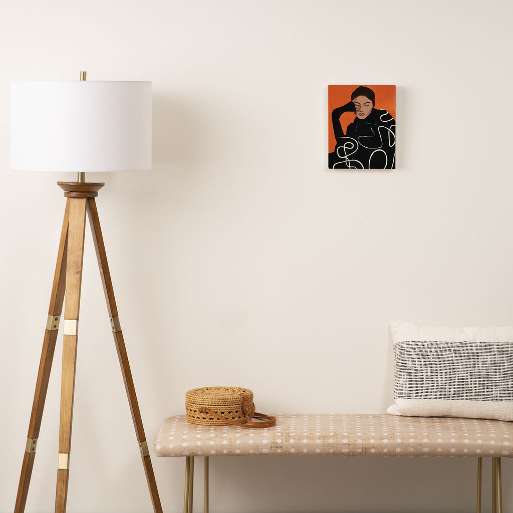 Thinking of a moment 2 Canvas Print Gallery Image 2
