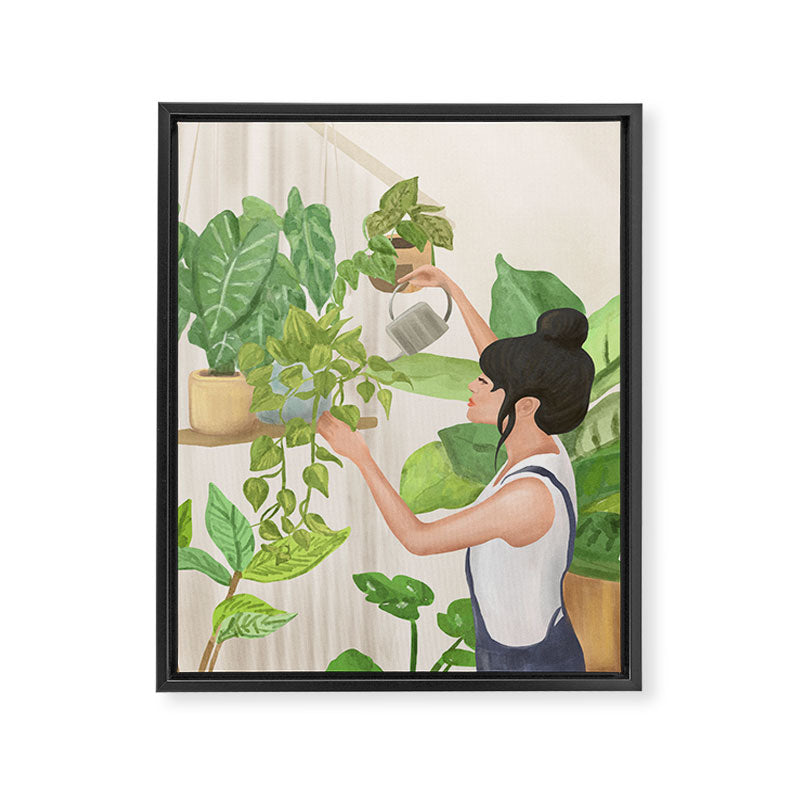 This is a place where I feel at home Framed Canvas Print Gallery Image 6
