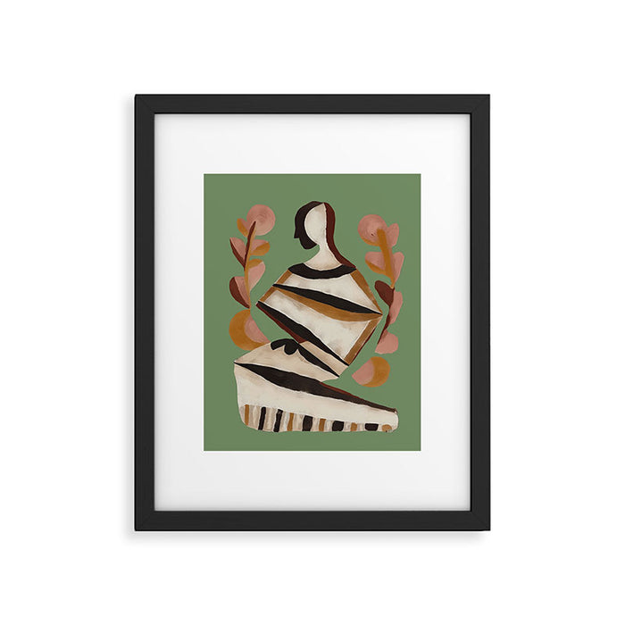 To Sit with the Sun Framed Art Print Gallery Image 1
