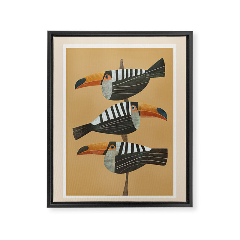 Tropic Trio Framed Canvas Print Gallery Image 6