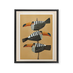 Tropic Trio Framed Canvas Print Gallery Image 6
