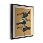 Tropic Trio Framed Canvas Print Gallery Image 2