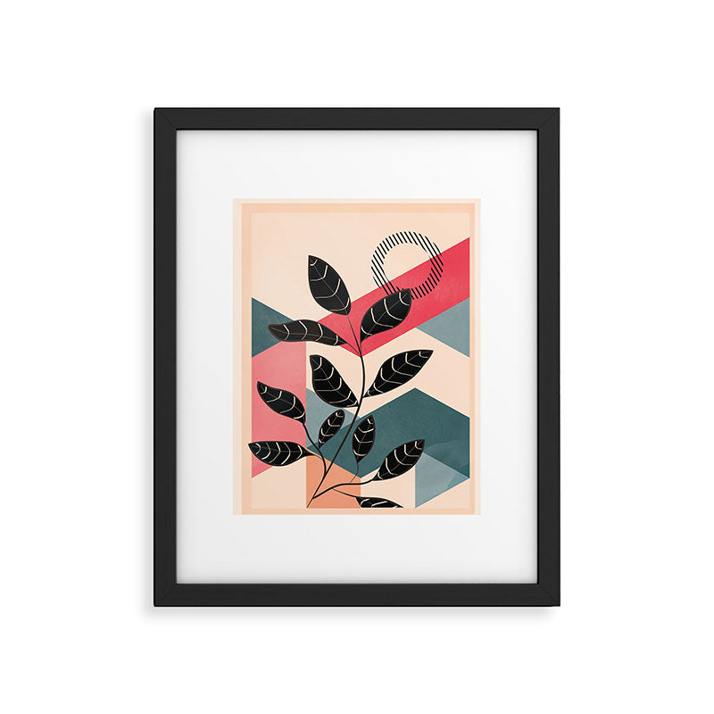 Tropical Geometry 12 Framed Art Print Gallery Image 5
