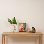 Tropical Geometry 9 Framed Canvas Print Gallery Image 4
