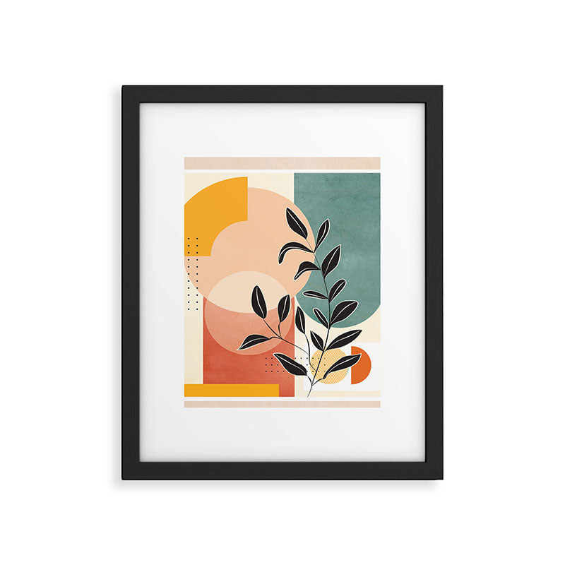 Tropical Geometry 9 Framed Art Print Gallery Image 6