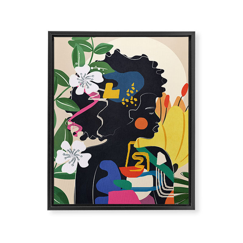Tropical Peace 5 Framed Canvas Print Gallery Image 6