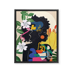 Tropical Peace 5 Framed Canvas Print Gallery Image 6