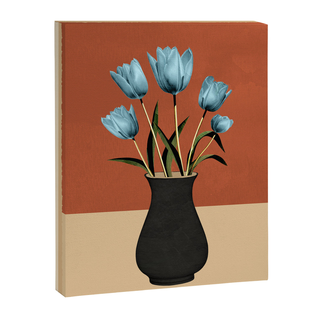 Tulips In Vase 3 Canvas Print Gallery Image 6