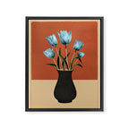 Tulips In Vase 3 Framed Canvas Print Gallery Image 6