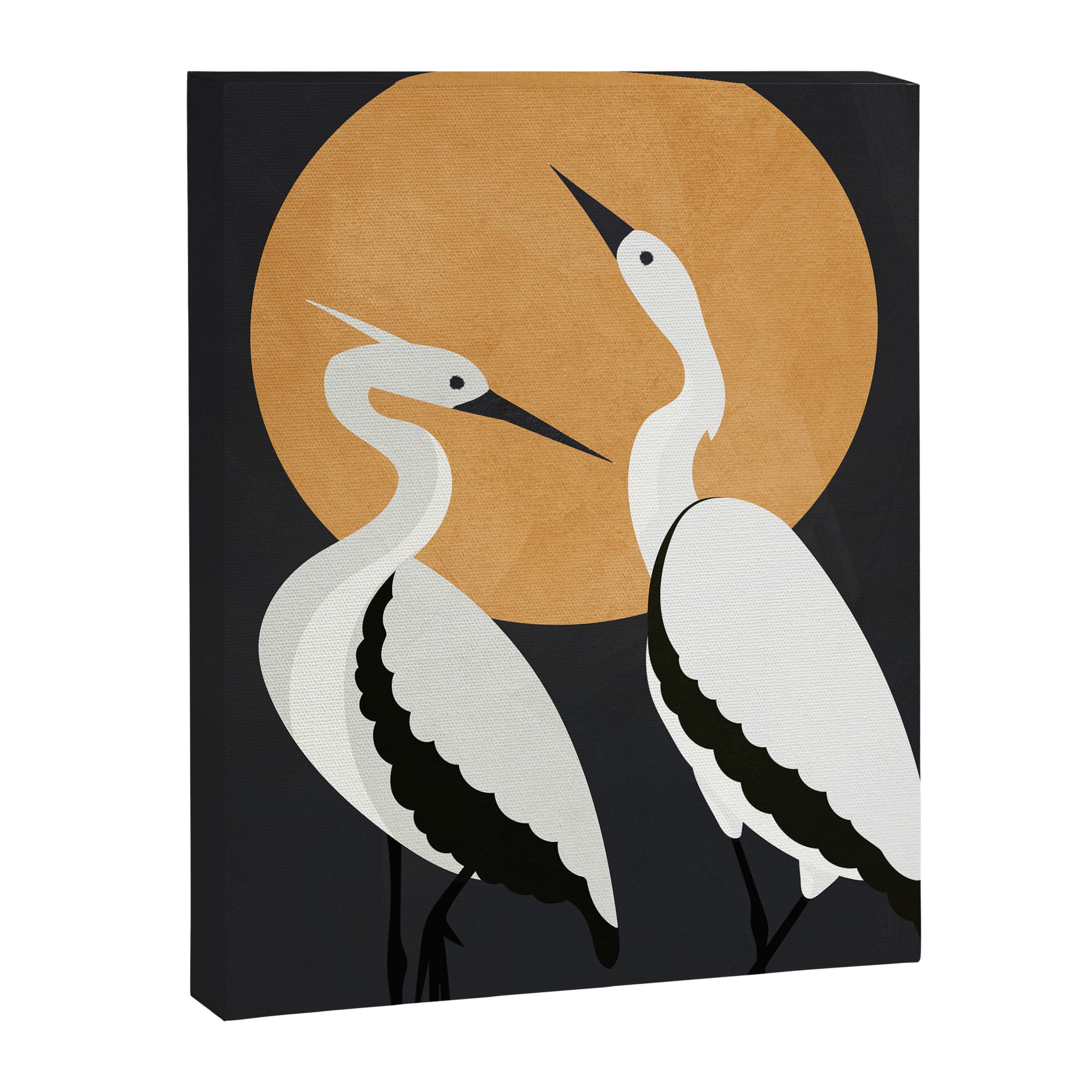 Two Abstract Birds I Canvas Print Gallery Image 6
