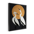 Two Abstract Birds I Framed Canvas Print Gallery Image 2