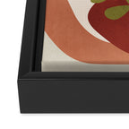 Two Abstract Branches Framed Canvas Print Gallery Image 3