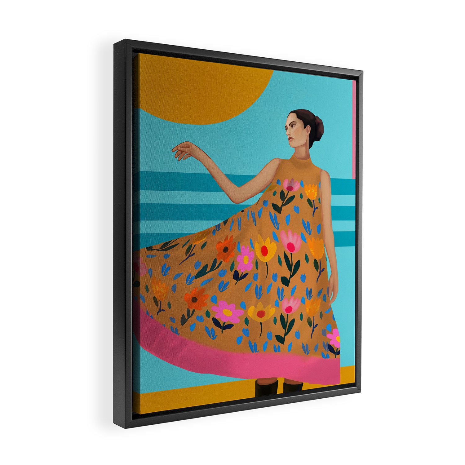 Under the Sun Framed Canvas Print Gallery Image 2