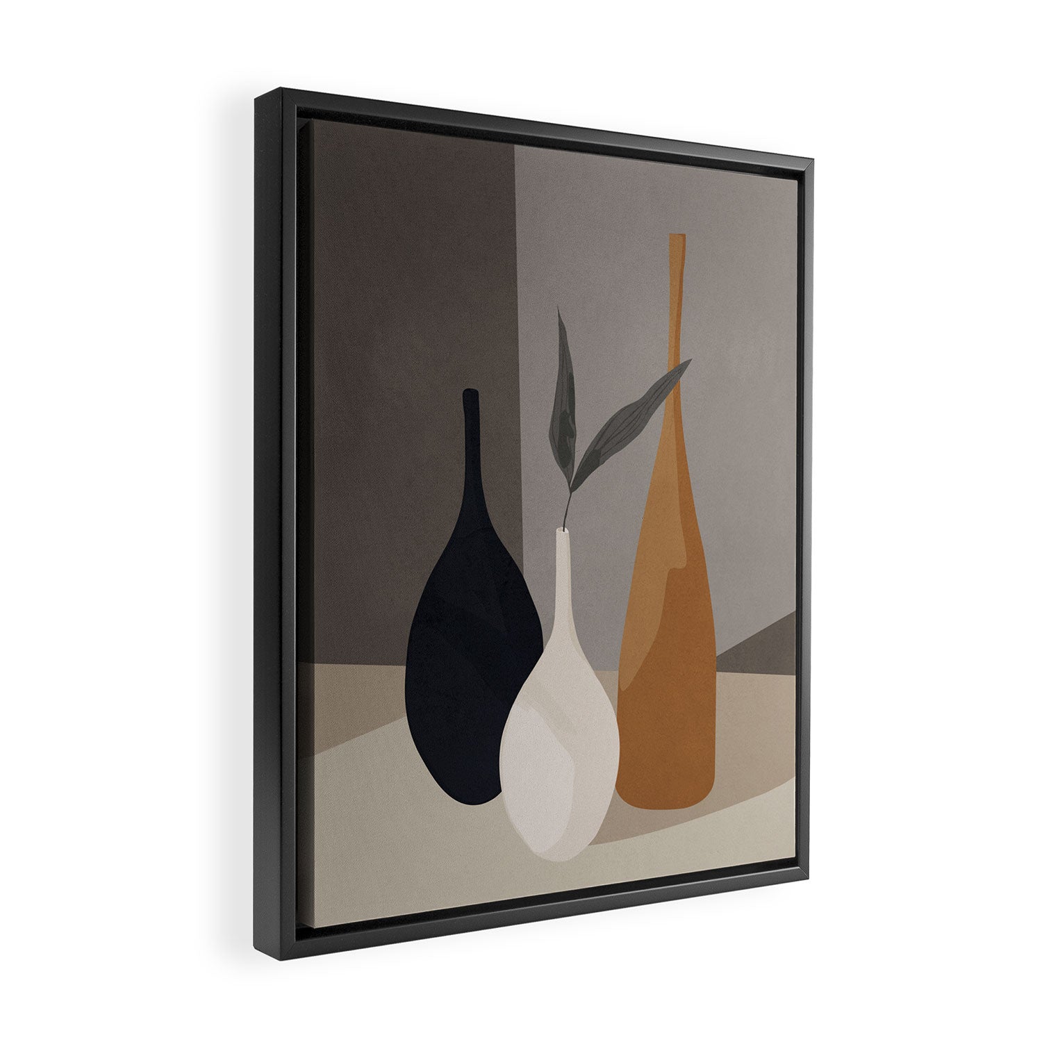 Vase Decoration X Framed Canvas Print Gallery Image 2