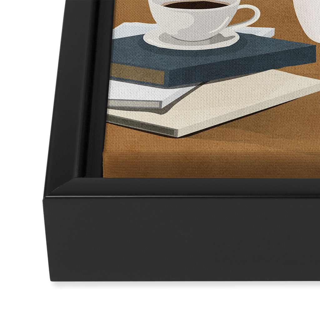 Vase Design 4 Framed Canvas Print Gallery Image 3