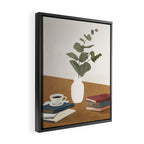 Vase Design 4 Framed Canvas Print Gallery Image 2