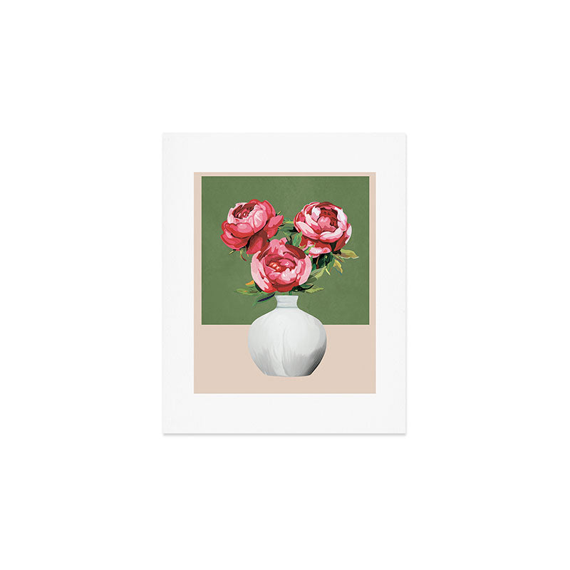 Vase of Flowers 1 Art Print Gallery Image 1