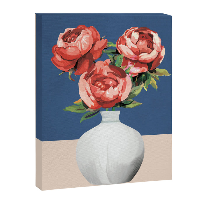 Vase of Flowers 2 Canvas Print Gallery Image 1