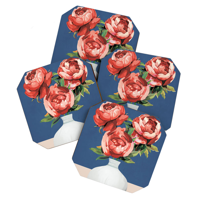 Vase of Flowers 2 Coaster Gallery Image 1