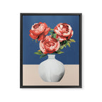 Vase of Flowers 2 Framed Canvas Print Gallery Image 6