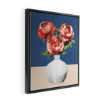 Vase of Flowers 2 Framed Canvas Print Gallery Image 2