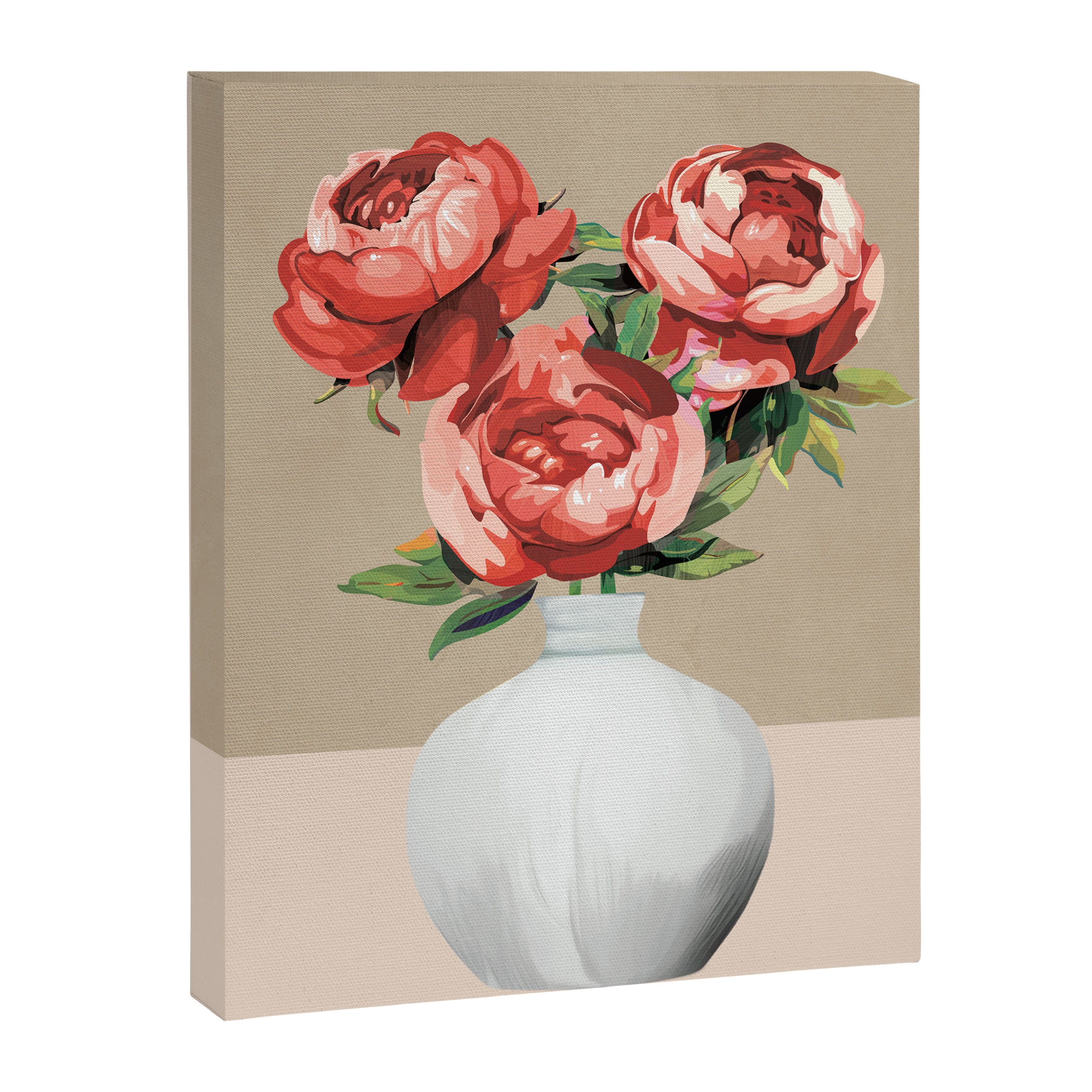 Vase of Flowers 4 Canvas Print Gallery Image 6
