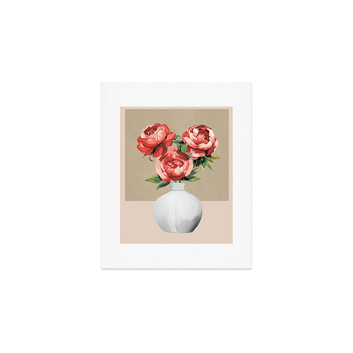 Vase of Flowers 4 Art Print Gallery Image 1