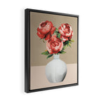 Vase of Flowers 4 Framed Canvas Print Gallery Image 2