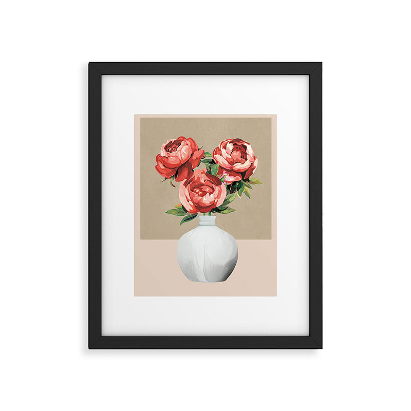 Vase of Flowers 4 Framed Art Print Gallery Image 5