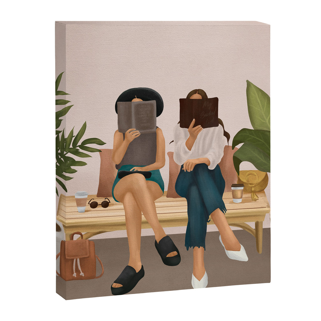 We are Reading Canvas Print Gallery Image 6